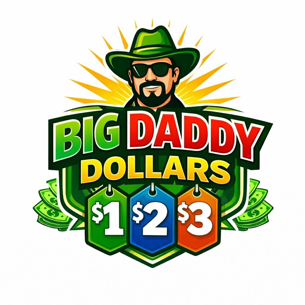 Big Daddy Dollars Discount Shop Is Back Open.